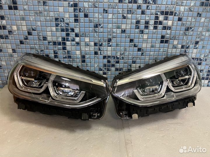 Фары на bmw x3 G01 LED adaptive дорест