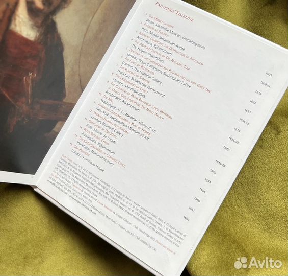 Timeline Book of Rembrandt (Рембрандт)