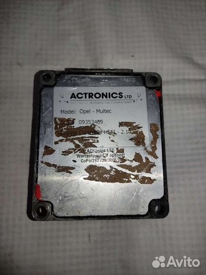 Эбу Opel Astra Corsa Meriva Tigra Vectra Zafira