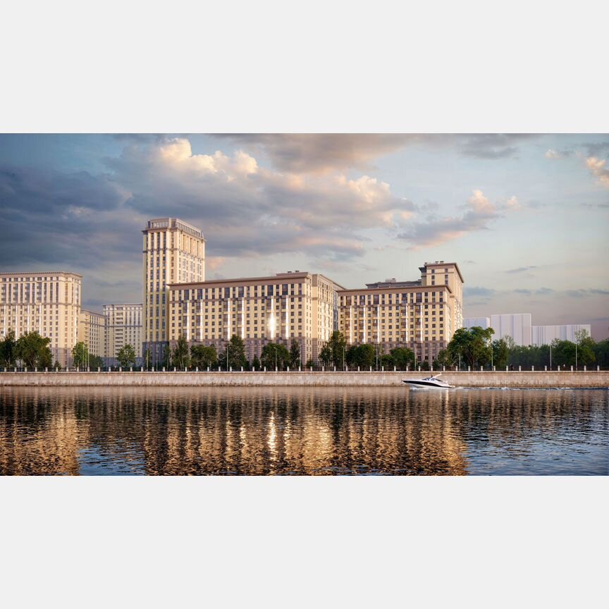 2-к. квартира, 57,3 м², 22/23 эт.