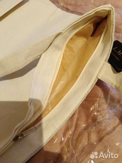 Сумка шопер лён