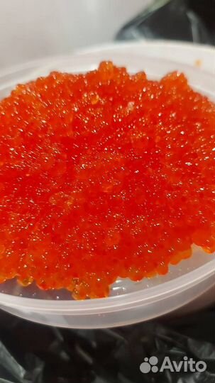 Икра горбуши огонь