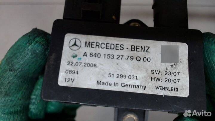 Реле накала Mercedes B W245, 2008