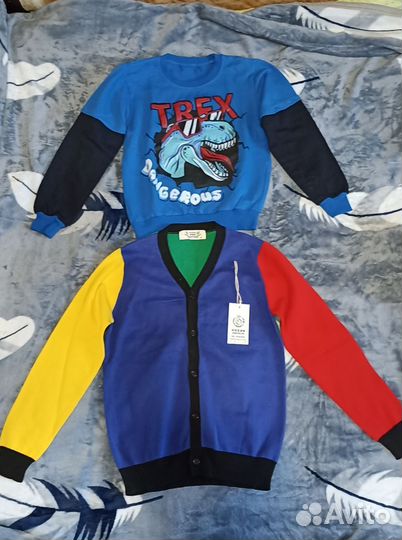Одежда пакетом для мальчика 116-122
