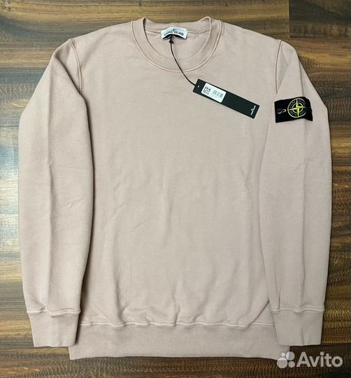 Толстовка свитшот Stone Island brushed fleece