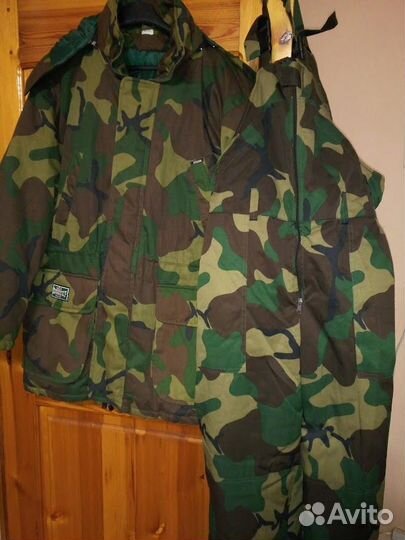 Костюм камуфляжный зимний р.56