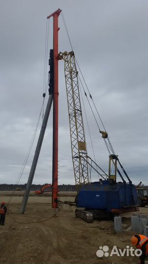 Сваебойная установка Башстрой КБУРГ-12, 2023