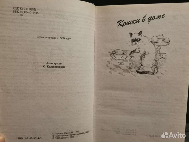 Дорин Тови. Кошки в доме