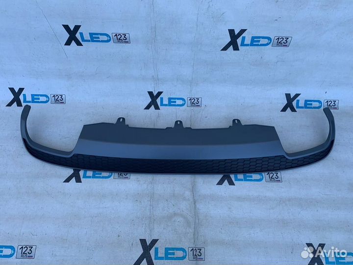 Диффузор Audi A6 C7 a6c7 S6 дорестайлинг вид реста