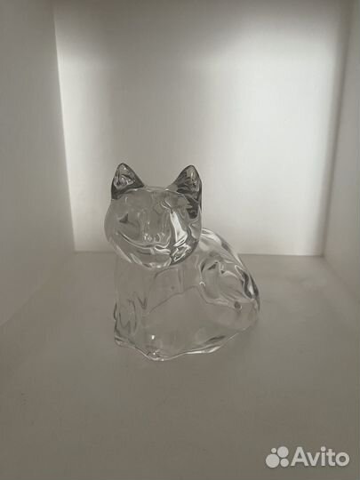 Хрустальная кошка bohemia