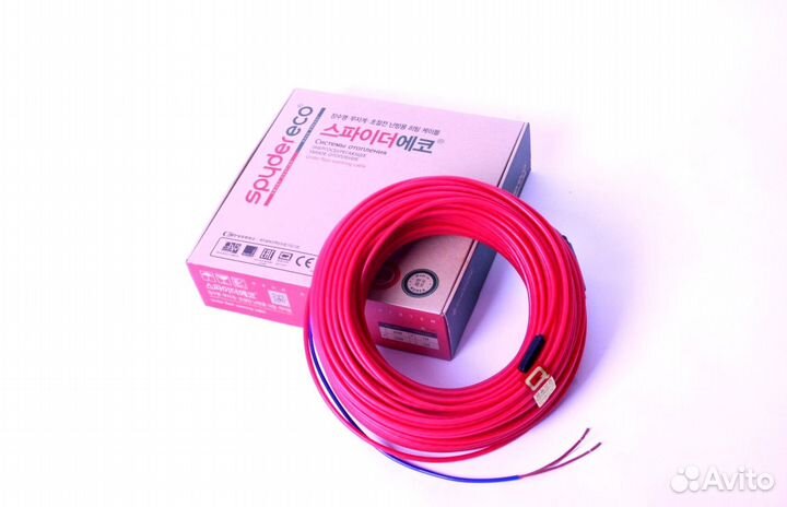 Электрический кабель spydereco для теплого пола