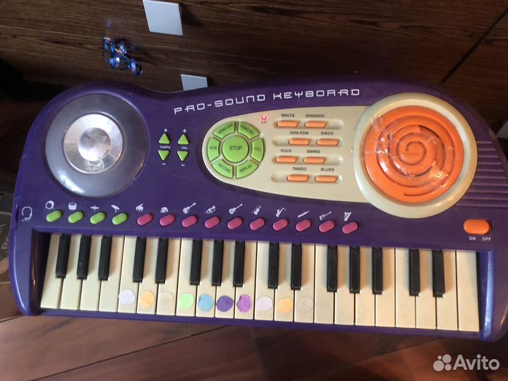 Детский синтезатор пианино