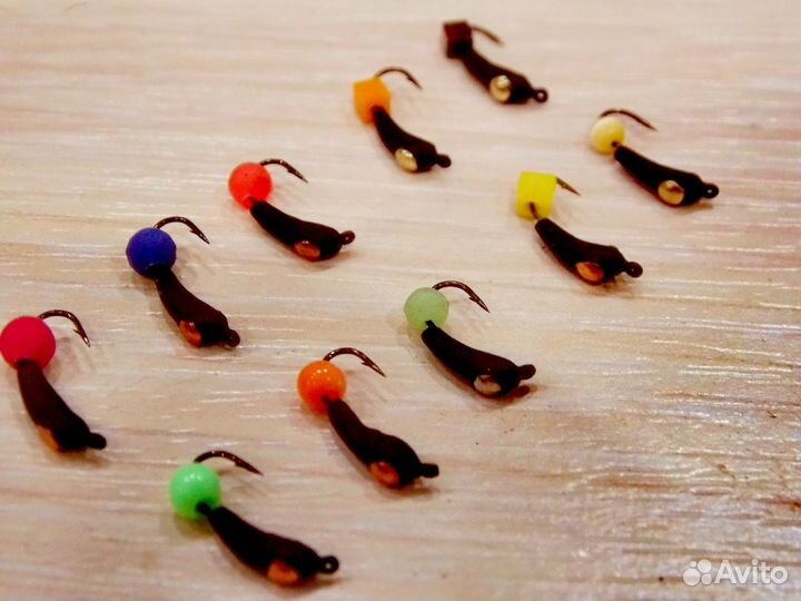 Набор,мормышка уралка 2.Блистер 10шт