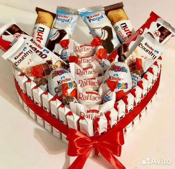 Подарки киндер сюрприз букеты (торты,сладости)
