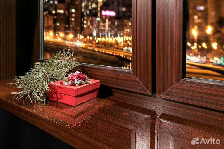 Подоконник Махагон