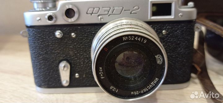 Фотоаппарат фэд-2, Индустар 26М в родном чехле