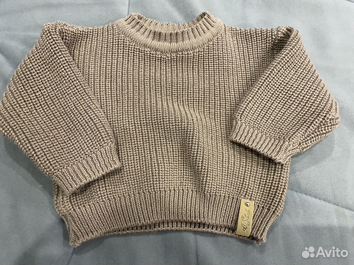 Вязанная кофта детская