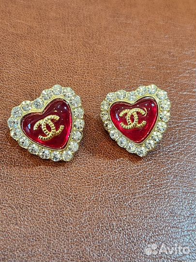 Серьги Chanel оригинал