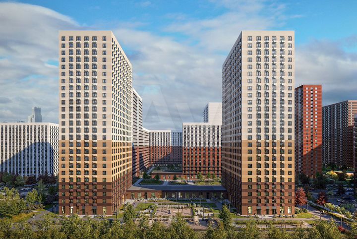 2-к. квартира, 51,1 м², 13/15 эт.