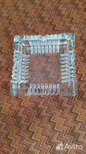 Хрустальная пепельница