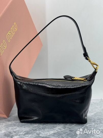 Сумка miu miu 3 цвета лакированная новинка