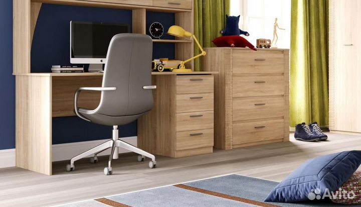 Гарнитур для молодёжной комнаты Элана композиция