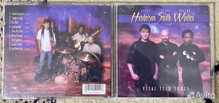 Компакт диски Audio CD. Фирма Hoey, Wooten