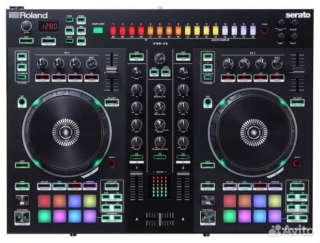 DJ контроллер 2х канальный Roland DJ-505 (новый)