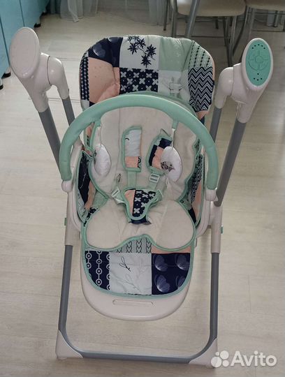 Детские электронные качели