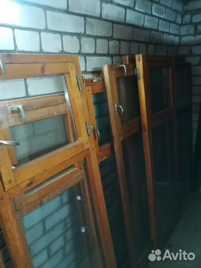 Створки от окон деревянные