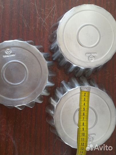 Форма для выпечки кексов СССР цена за 3 шт