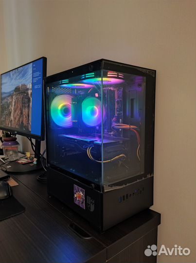 Игровой пк i7-4770/16gb/RX580