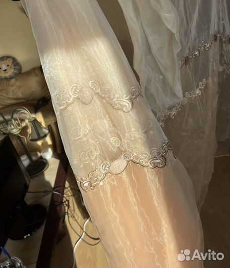 Тюль органза новая 10 метров