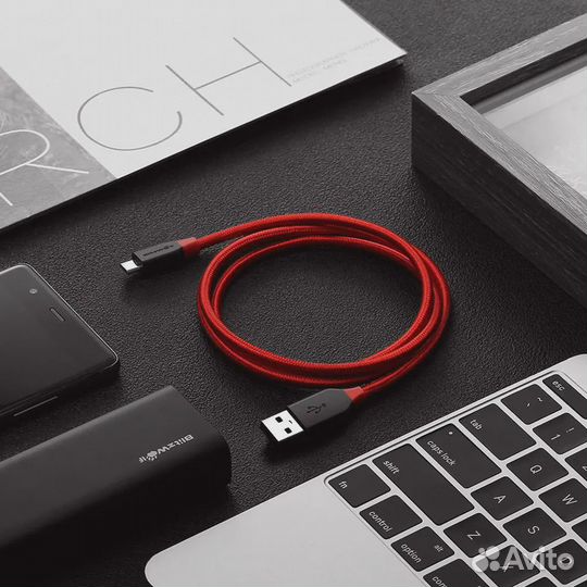 Кабель BlitzWolf Micro USB 1.8 метра