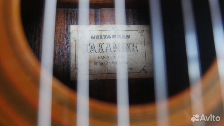 Полный массив Takamine 10, made in Japan 1984