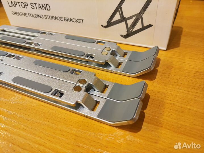 Алюминиевая подставка, для ноутбука