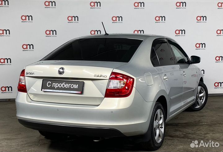 Skoda Rapid 1.6 МТ, 2016, 104 000 км