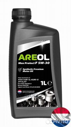 Areol Max Protect F 5W-30 (1L) масло моторное