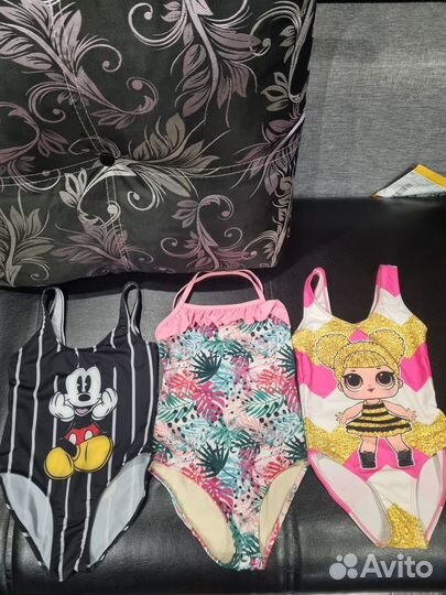 Купальники на возраст 5-7лет