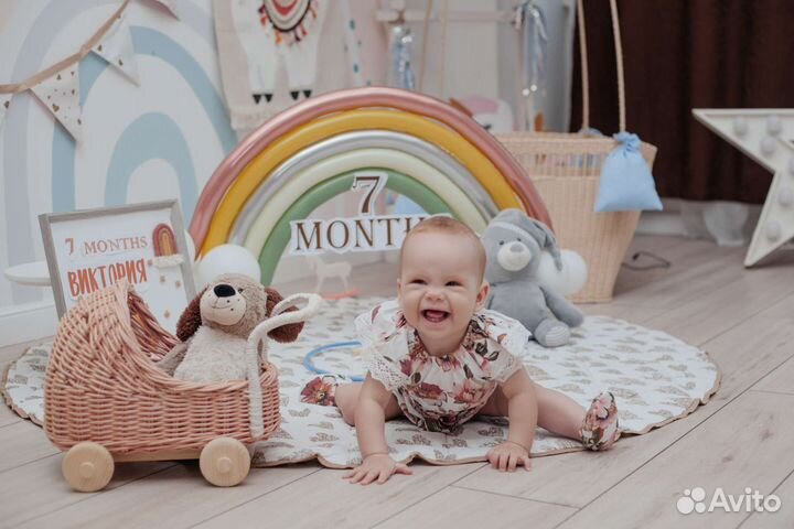 Фотосессия малышей до годика