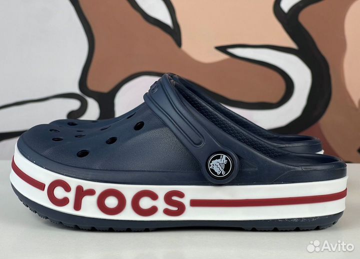 Crocs сабо синие 39-46