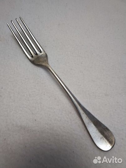 Вилка посеребрение
