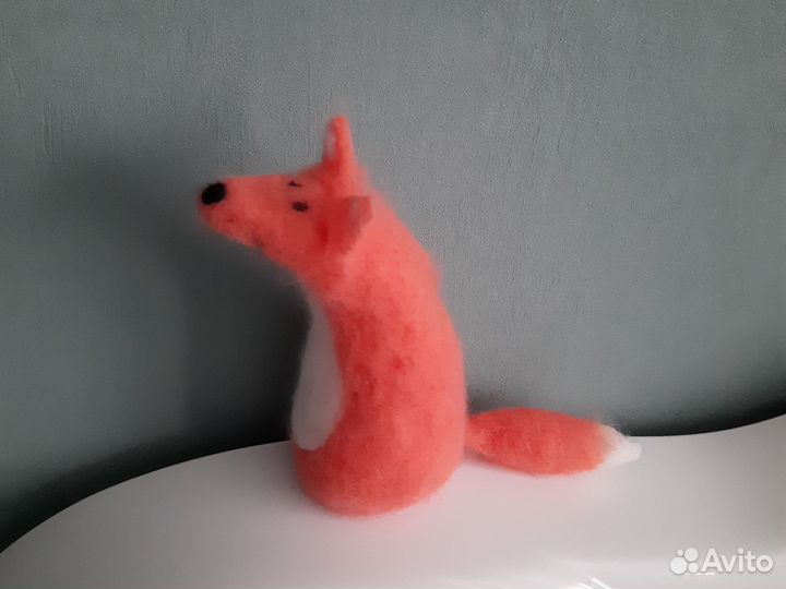 Валяные игрушки,лиса
