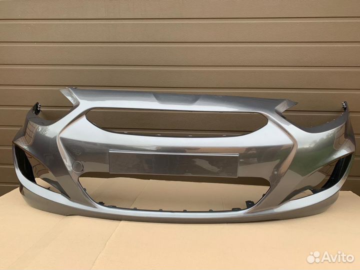 Бампер передний Hyundai Solaris 2011-2014
