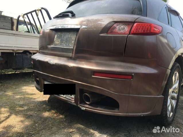 Задний бампер тюнинг infiniti FX 35/45 (S50)