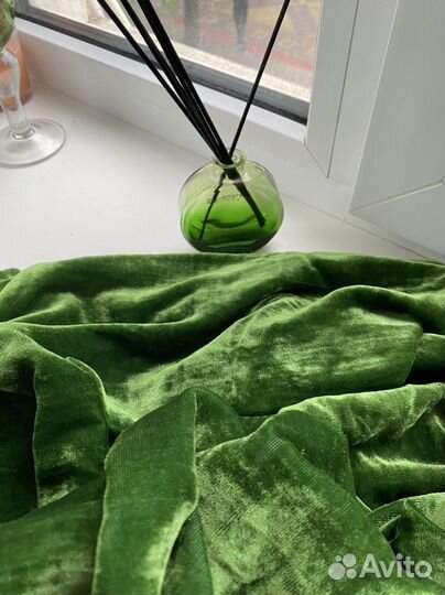 Отрез винтажного бархата