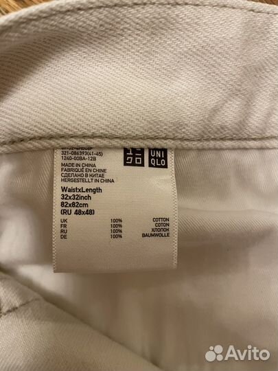 Джинсы мужские uniqlo 32/32