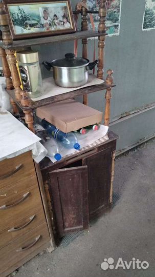 Тумба старинная антикварная