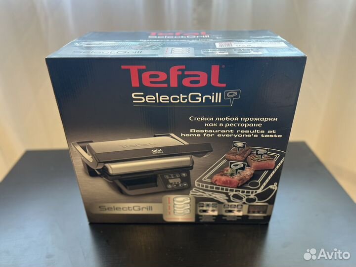 Гриль Tefal SelectGrill GC740D30 Новый гарантия
