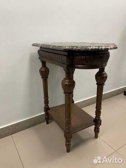 Столик самоварный с столешницей из гранита